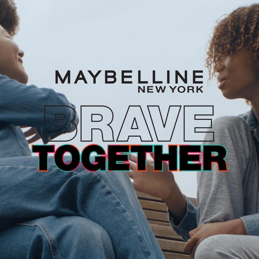 Maybelline 媚比琳「Brave Together 一起勇敢面對」圖像
