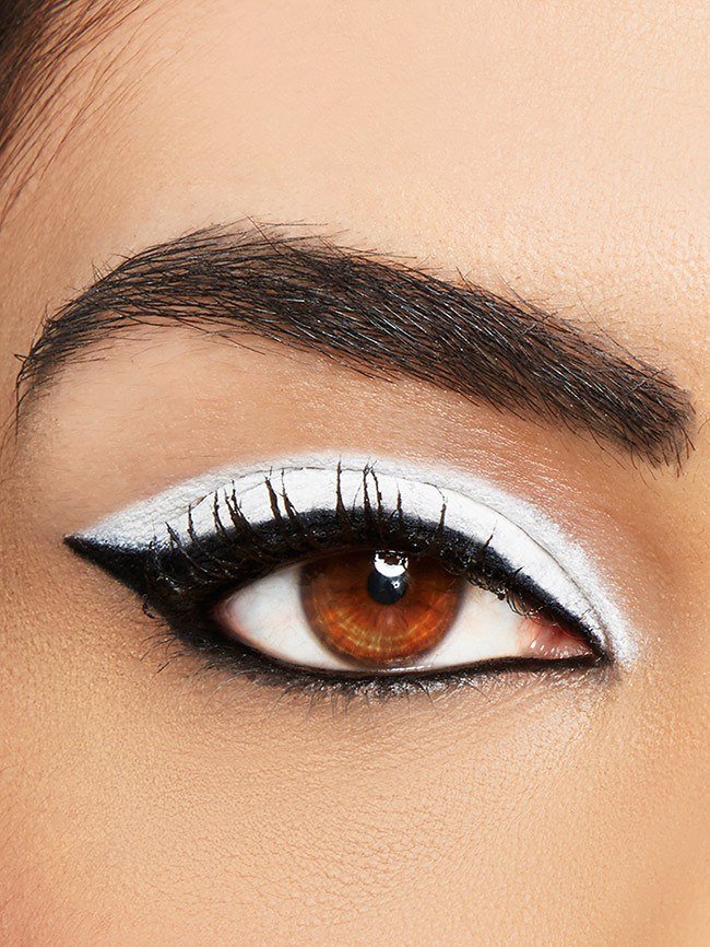 maybelline eyeliner gallery black white look 3x4